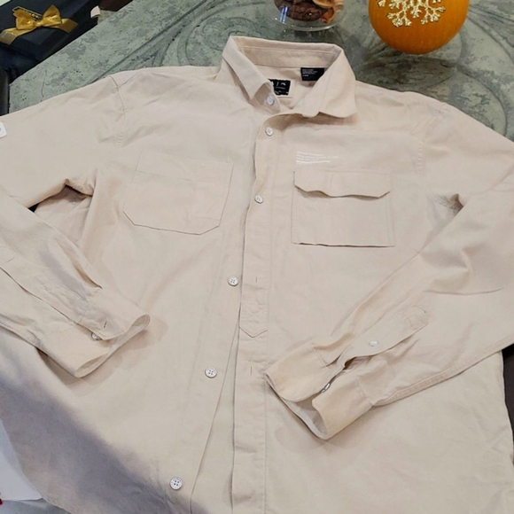 Armani Exchange Other - ARMANI Sand Color Casual Shirt
